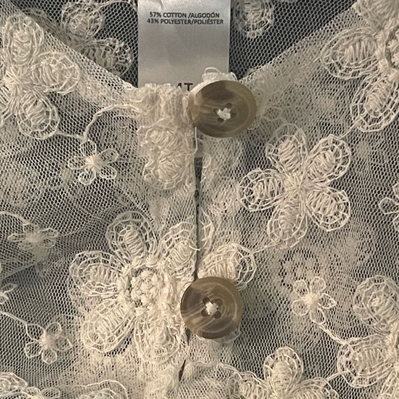 #80 - New 3 Piece Set (Dress / Cardigan / leggings) by the brand Little Lass. - Picture 9 of 12